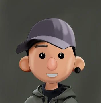 Boy animation cartoon Illustrazione stock