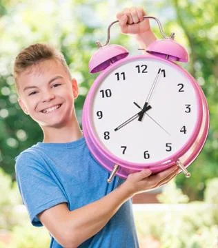 Boy back to school Stock Photos