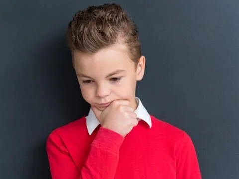 Boy back to school Stock Photos