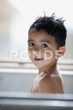 Boy In Bathtub