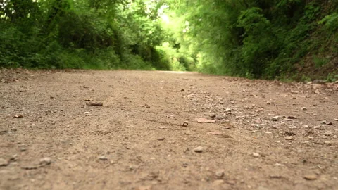 Boy on a bicycle he throw a plastic bottle on the ground. Stock Footage 132207609