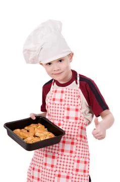 Boy chef Stock Photos