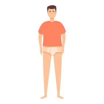 Boy diaper icon cartoon vector. Adult baby Stock Illustration