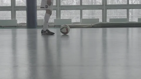 The boy does not score a goal Video stock 126414808