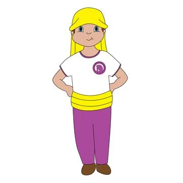 The boy dressed as a Easter's coaster. Easter in Spain. Stock Illustration