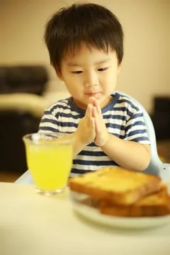 Boy eating Stock Photos