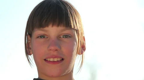 Boy emotionally speaks on camera Stock Footage 37120187