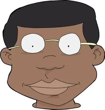 Boy with eyeglasses Stock Illustration