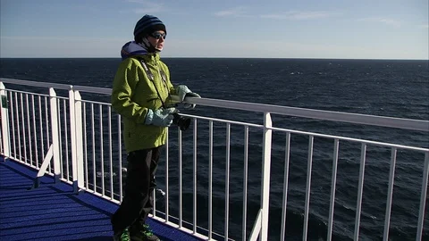 Boy Ferry Site 3 Stock Footage 129879988