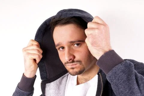 Boy with fleece Stock Photos