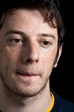 Boy with Freckles Stock Photos