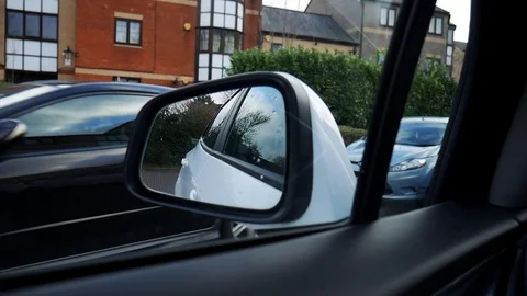 Boy getting out of car Stock Footage 108127219