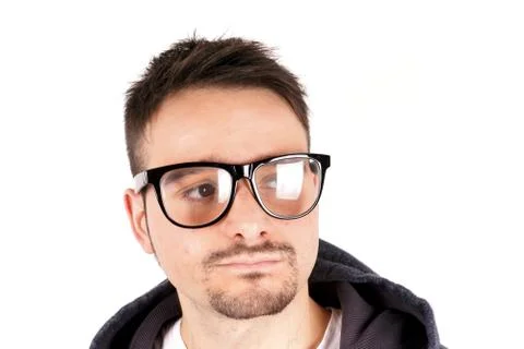 Boy with glasses Stock Photos