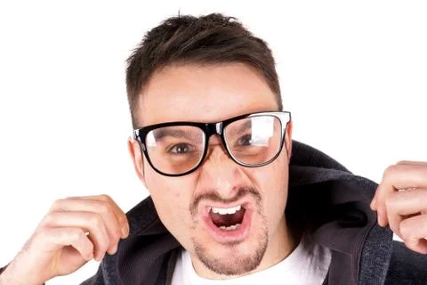 Boy with glasses Stock Photos