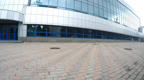 The boy is going around the city. Stock-Footage 51585157