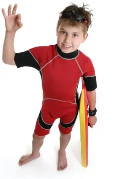 Boy Good Surf Stock Photos