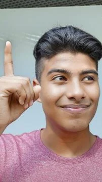 Boy Having An Idea Stock Photos