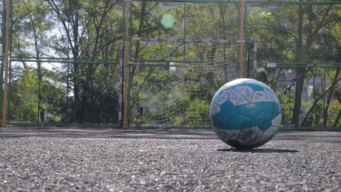 Boy hitting ball HD Stock Footage 114973419