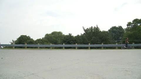 A Boy in a Hurry Stockbeeldmateriaal 10749308