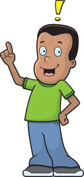 Boy Idea Illustrazione stock