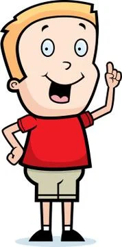 Boy Idea Stock Illustration