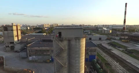 Boy Jumping Down Stairs Over Metal Railings Stock Footage 61314874