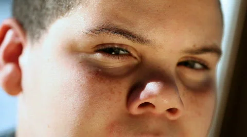 Boy looking into camera Video stock 582747