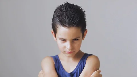 Boy looking at camera. Stock Footage 111971967