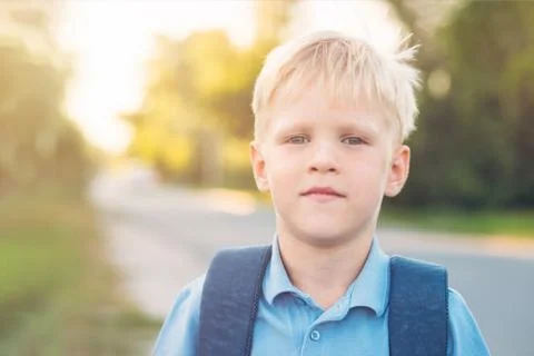 Boy looking at camera. Stock Photos