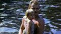 Boy Mom Dad SWIM LESSON Pool Kid 1960s (Vintage Film Retro Home Movie) 3062 HD Footage