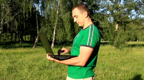 Boy with notebook Stock Footage 825802