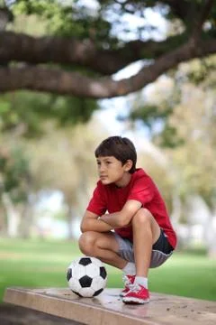 Boy in park  Stock Photos