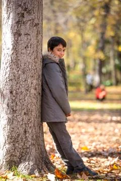 Boy in the park Stock Photos