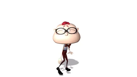 Boy Performing  The Twist Stock Footage 103175005