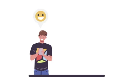 Boy With Phone In Hand Background Stock Footage 260911541