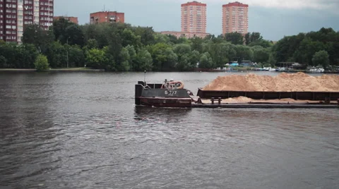 Boy on Picnic Drinks From a Plastic Cup Stock Footage 64308231