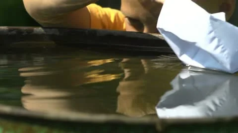 Boy playing Stock Footage 11817120