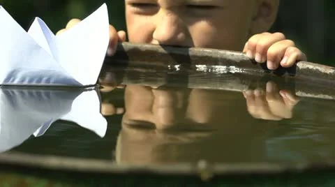 Boy playing Stock Footage 11817743