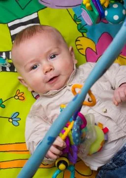 Boy playing Stock Photos