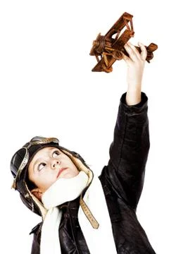 Boy playing Stock Photos