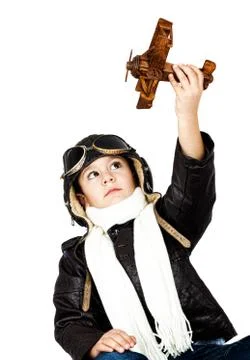 Boy playing Stock Photos