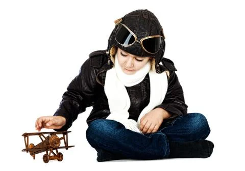 Boy playing Stock Photos