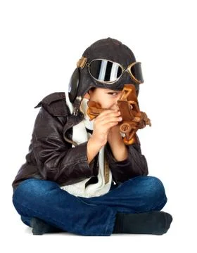 Boy playing Stock Photos