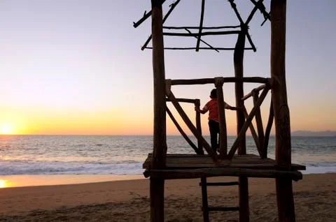 Boy Playing Stock Photos