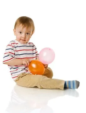 Boy playing Stock Photos