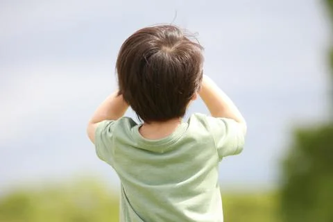 Boy playing Stock Photos