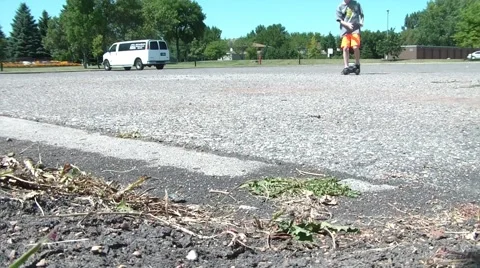 Boy Playing with Remote Controlled Truck 스톡 동영상 65745155