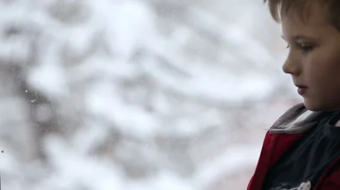 Boy,  playing on tablet Stock Footage 59946164