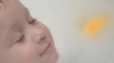 Boy playing in the water. 4K. Stock Footage 44404248