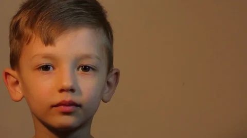 Boy portrait. Stock Footage 106096100